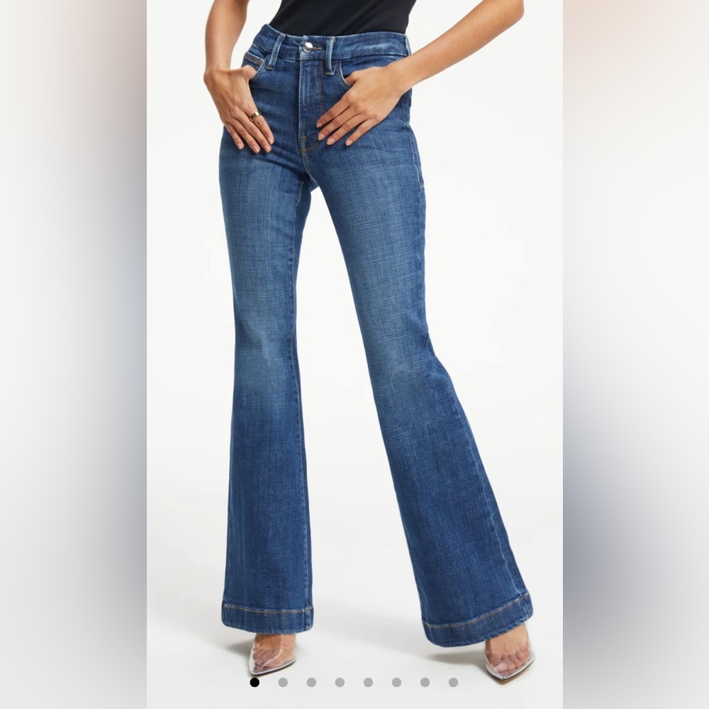 Good American Good Legs Flare Jean